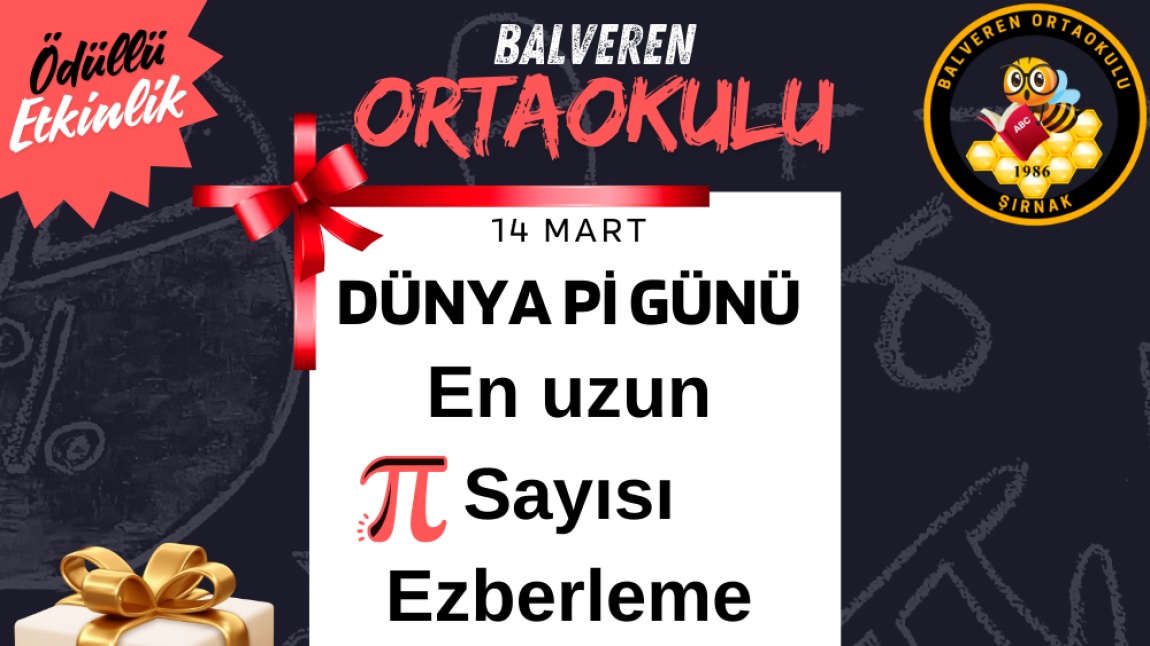 Pi Sayısı Haftası Etkinlikleri